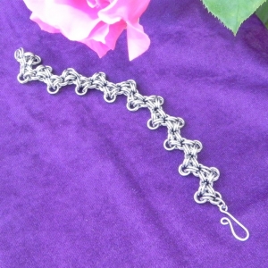 ZigZag Chainmail Bracelet - Stainless Steel