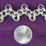 ZigZag Chainmail Bracelet - Stainless Steel